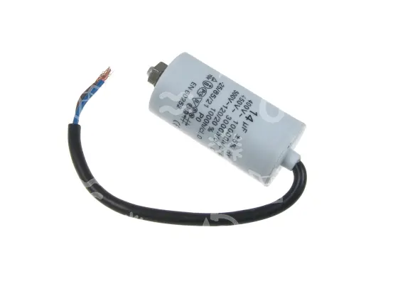 kondenzátor SC1161, 4 uF, 450 V, d = 30x57 mm, (kabel + šroub)